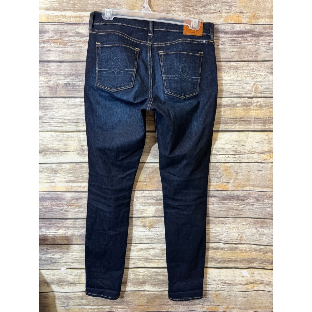 Lucky‎ Brand Sofia Skinny Jeans 6 28 Dark Indigo Stretch Classic Slim - Picture 3 of 6